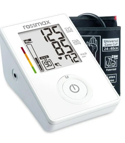 Digital Blood Pressure Monitor CF155 – Adjustable Cuff, Large Display, and Memory Function