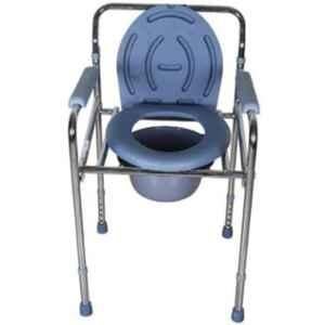 Karma Rainbow 2C 120kg Grey Commode Chair, 153-00003