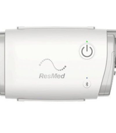 Resmed Airmini auto cpap machine with P10 mask and P10 set-up pack with bag