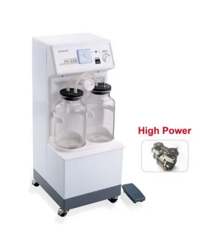 Yuwell 7A-23B Suction Apparatus 2 bottles 40LPM, 1 HP