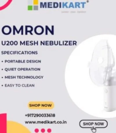 OMRON NE-U200 Portable Nebulizer Durable and Reliable Compact and lightweight