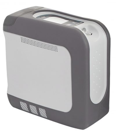 DeVilbiss iGo2 Portable Oxygen Concentrator with Dual Battery & Smart Dose.