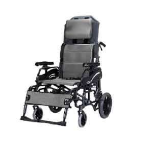 Karma VIP 515 1080x710x990mm 20F Diamond Black Aluminium Foldable Wheelchair